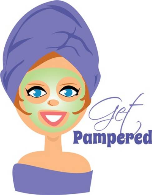 Picture of Get Pampered SVG File