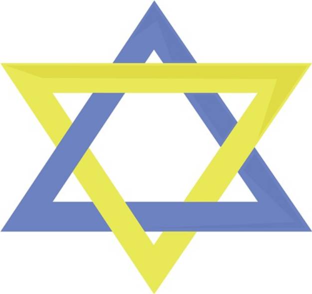 Picture of Star of David SVG File