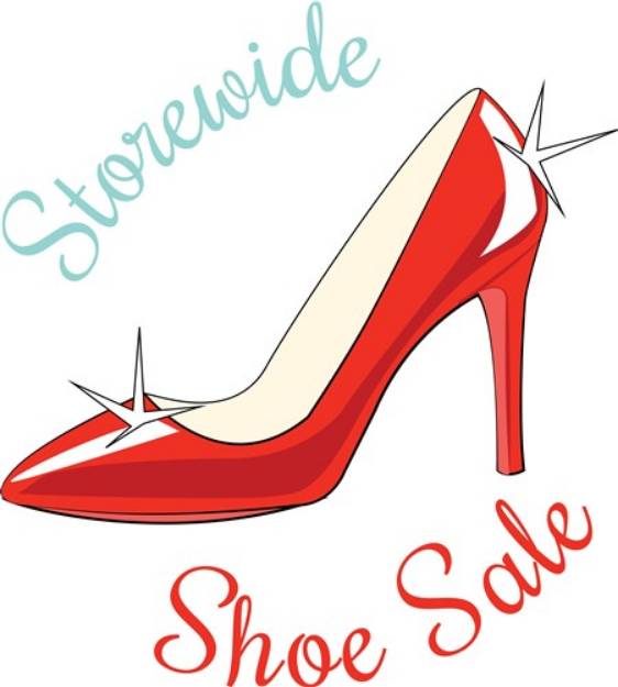 Picture of Storewide Shoe Sale SVG File