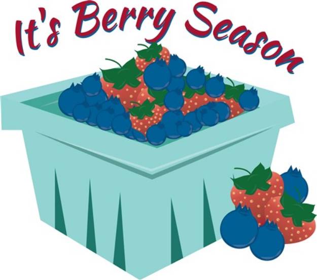 Picture of Its Berry Season SVG File