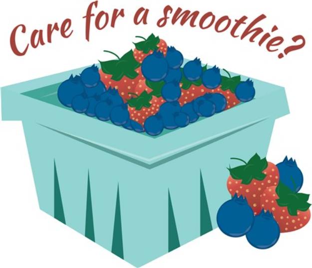 Picture of Care for a Smoothie SVG File