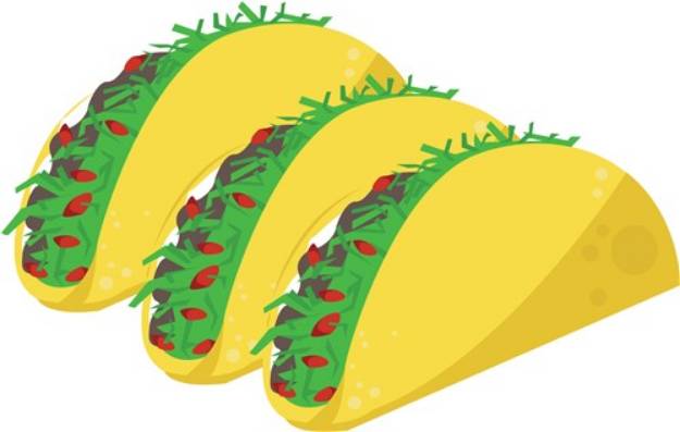 Picture of Taco Meal SVG File