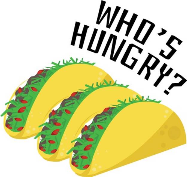 Picture of Whos Hungry SVG File
