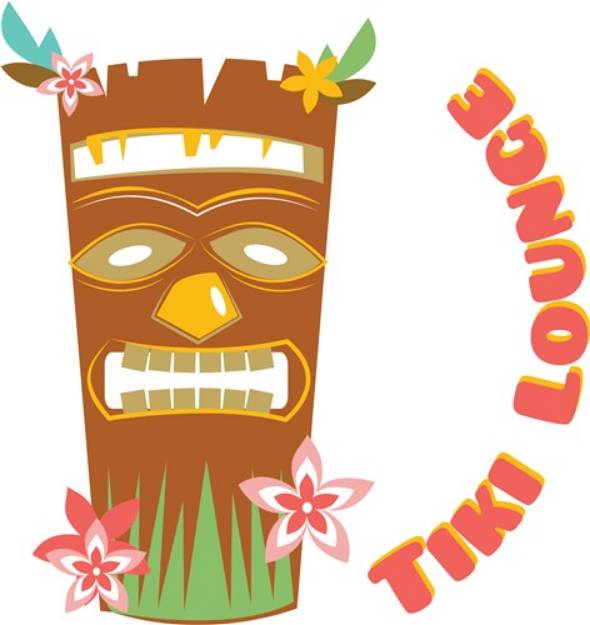 Picture of Tiki Lounge SVG File
