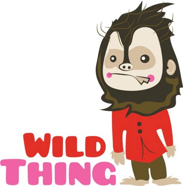 Picture of Wild Thing SVG File