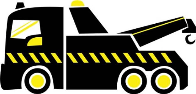 Picture of Tow Truck SVG File