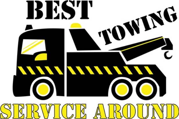 Picture of Best Towing SVG File