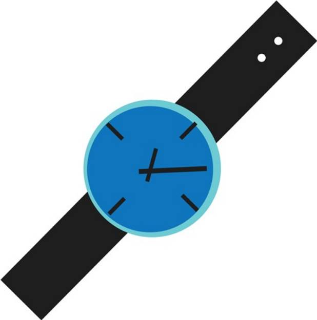 Picture of Wrist Watch SVG File