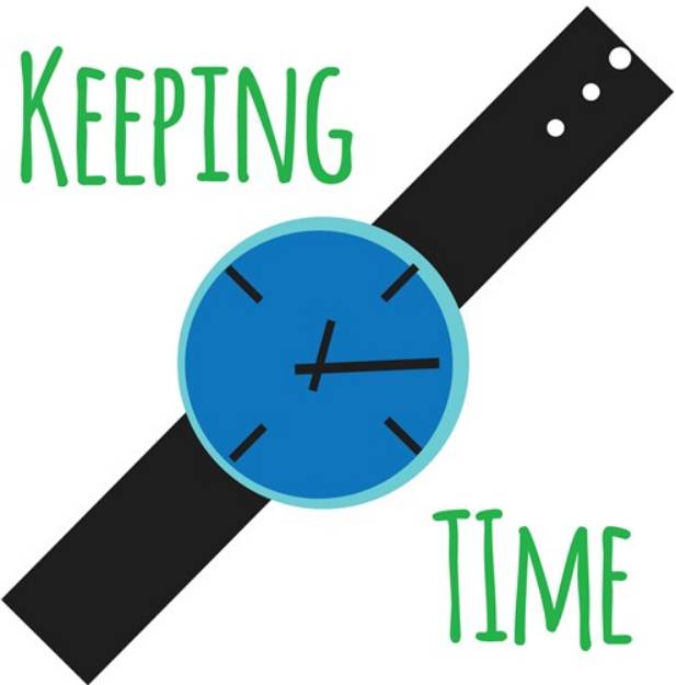 Picture of Keeping Time SVG File
