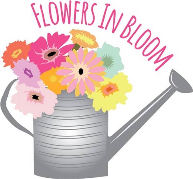 Picture of Flowers in Bloom SVG File