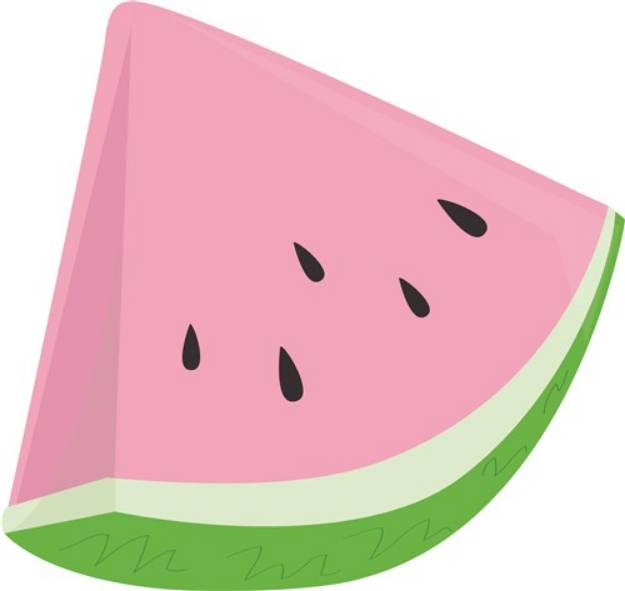Picture of Slice Watermelon SVG File