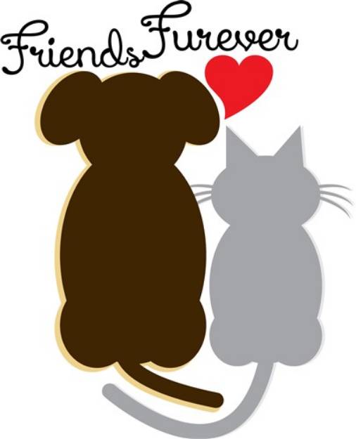 Picture of Friends Forever SVG File