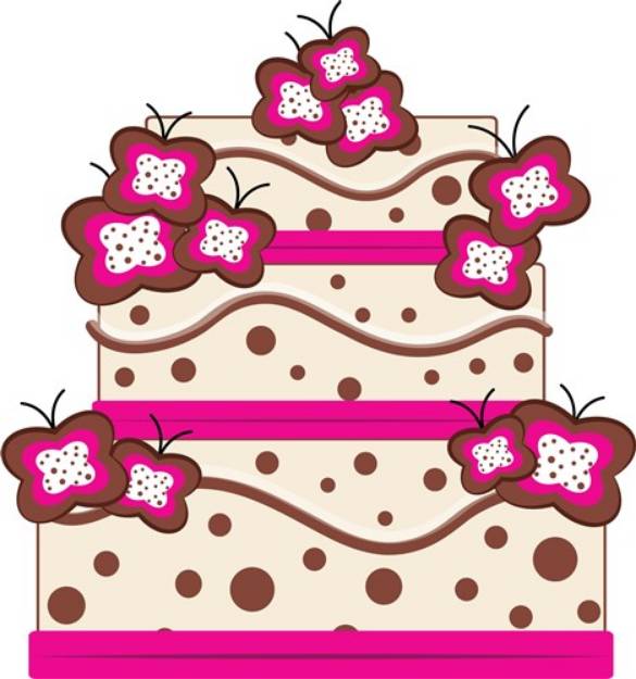 Picture of Cake Dessert SVG File