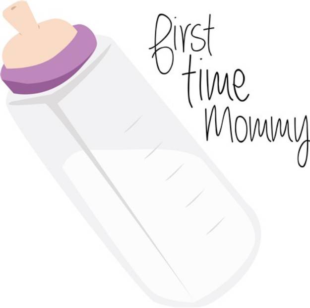 Picture of First Mommy SVG File