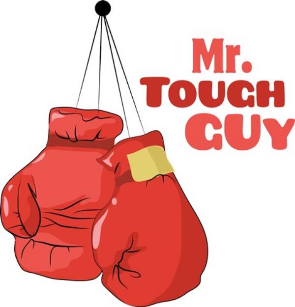 Picture of Mr. Tough Guy SVG File