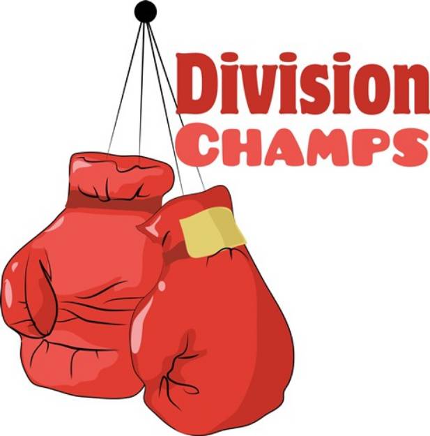 Picture of Division Champs SVG File