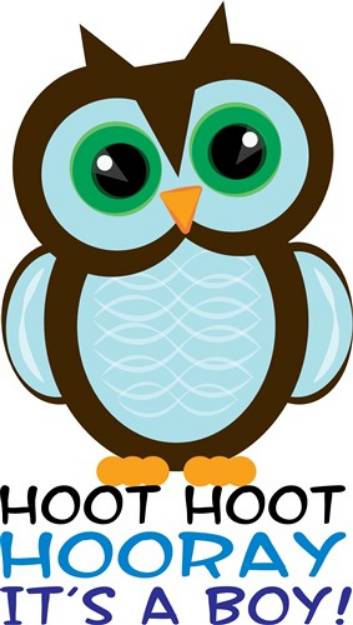Picture of Hoot Boy SVG File