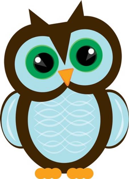 Picture of Baby Owl SVG File