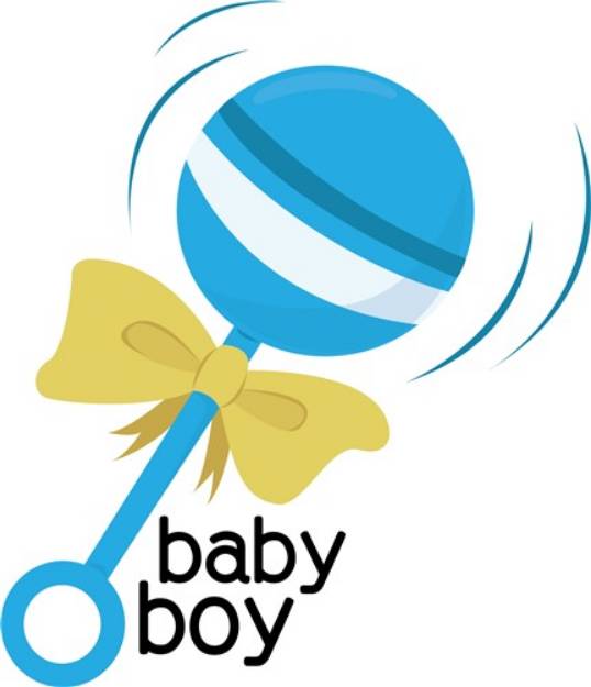 Picture of Baby Boy SVG File