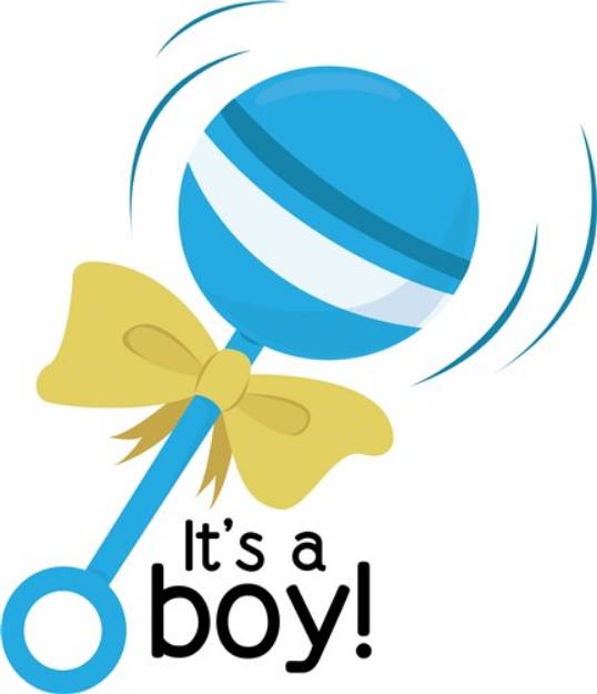 Picture of Its a Boy SVG File
