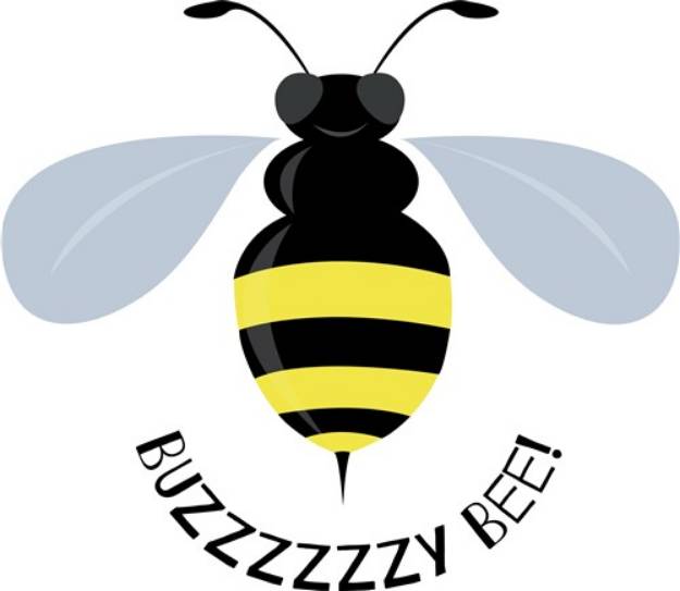 Picture of Buzzzzzy Bee SVG File
