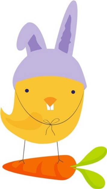 Picture of Easter Chick Bunny SVG File