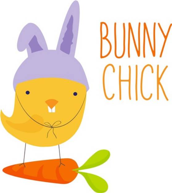 Picture of Bunny Chick SVG File