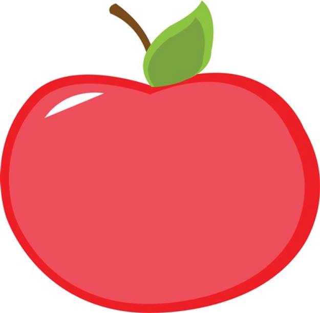 Picture of Apple SVG File