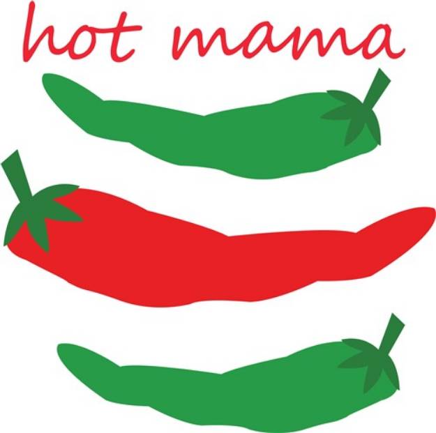 Picture of Hot Mama SVG File