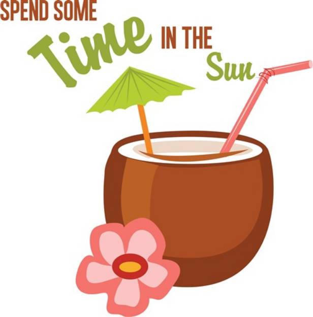 Picture of Time in the Sun SVG File