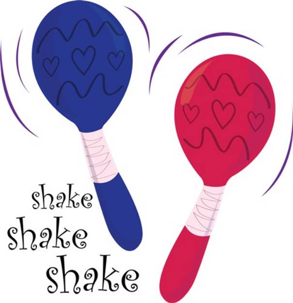 Picture of Shake Shake Shake SVG File