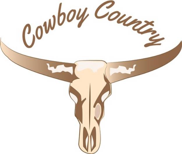Picture of Cowboy Country SVG File