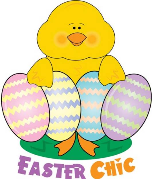Picture of Easter Chic SVG File