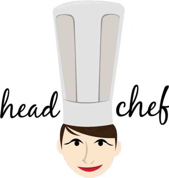 Picture of Head Chef SVG File