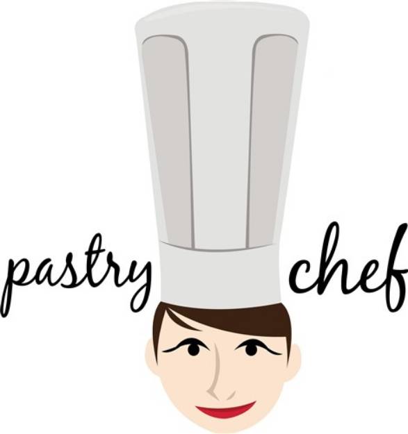 Picture of Pastry Chef SVG File