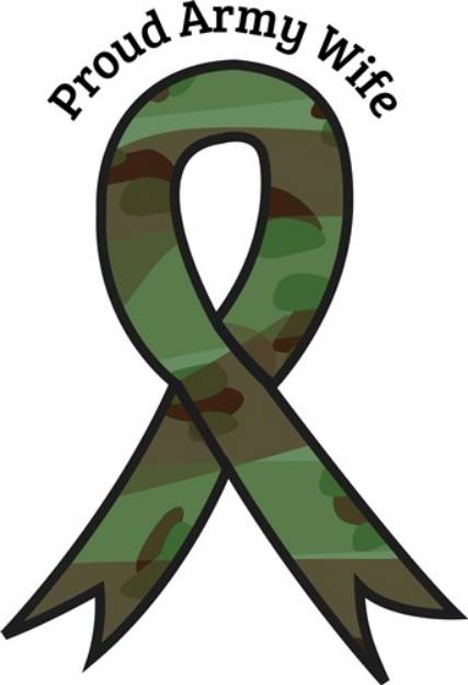 Picture of Proud Army Wife SVG File