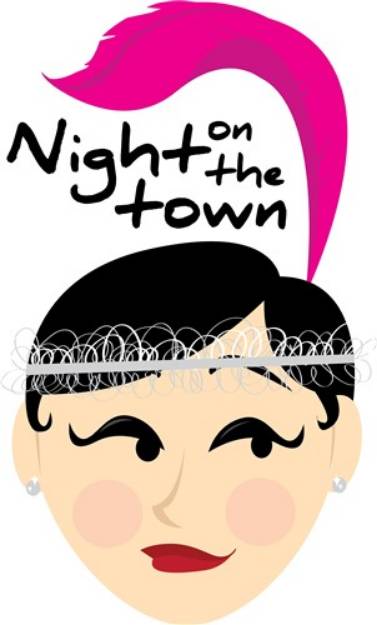 Picture of Night on the Town SVG File