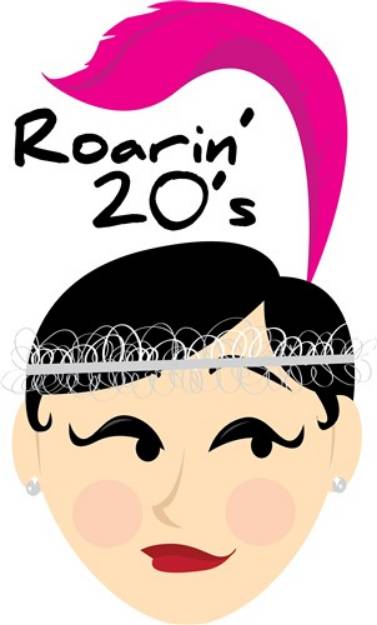 Picture of Roarin 20s SVG File