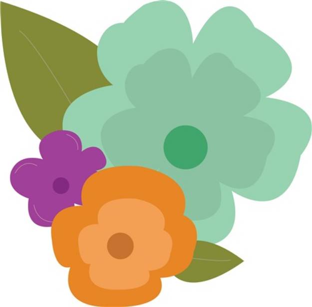 Picture of Tropical Flower SVG File