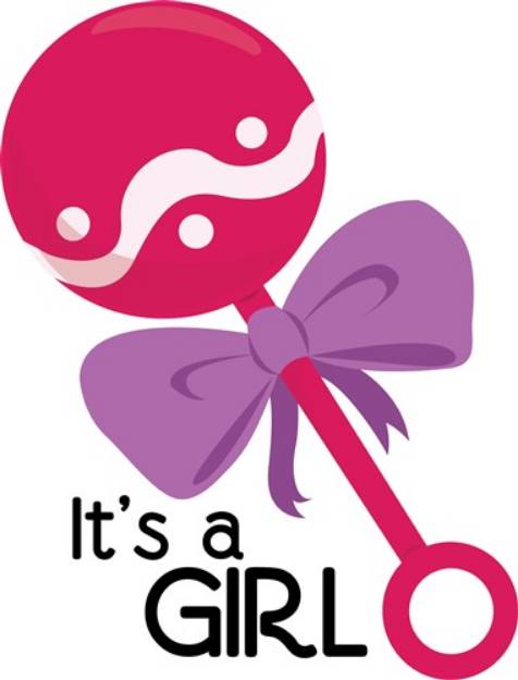 Picture of Its a Girl SVG File
