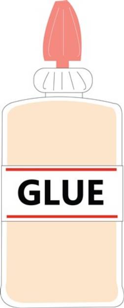 Picture of Craft Glue SVG File