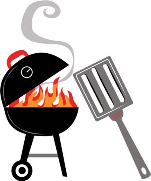 Picture of Fire Grill SVG File