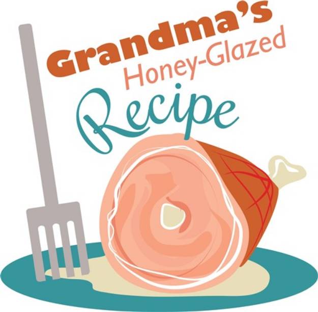 Picture of Grandmas Recipe SVG File