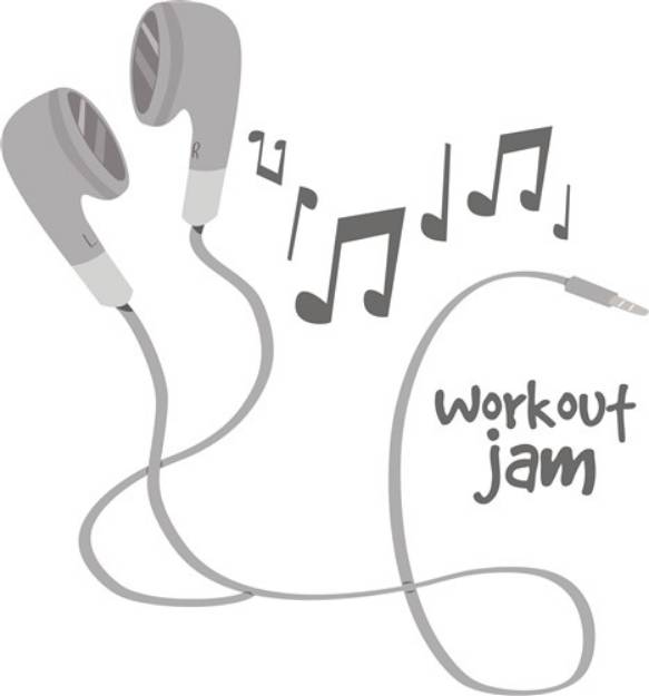 Picture of Workout Jam SVG File