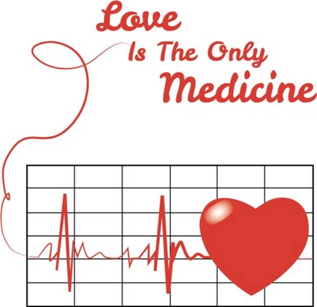 Picture of Love Medicine SVG File