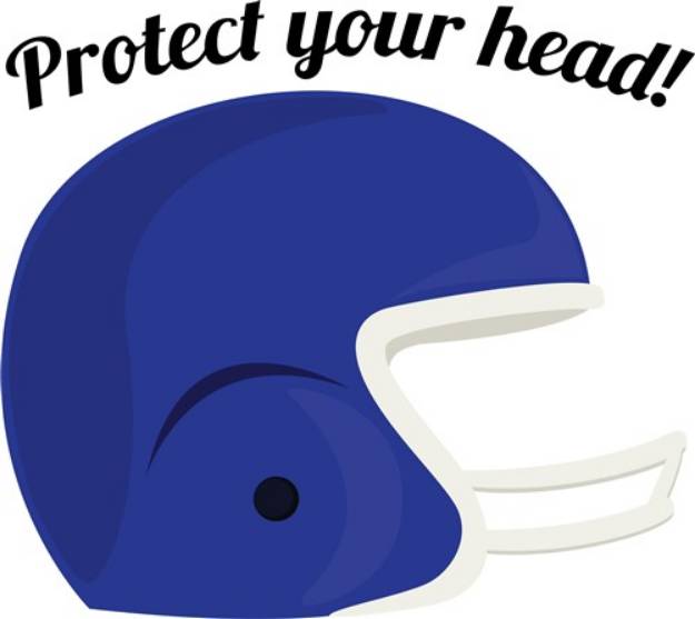 Picture of Protect Your Head SVG File