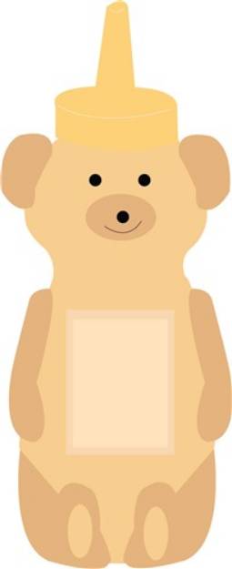 Picture of Honey Bear SVG File