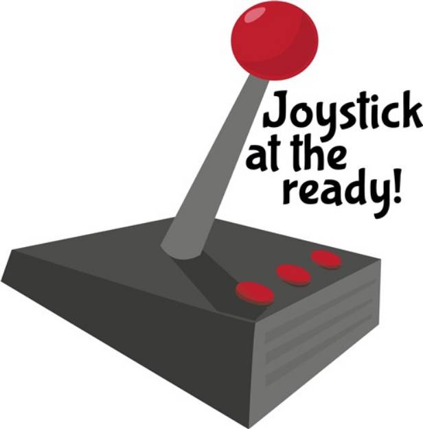 Picture of Joystick Ready SVG File