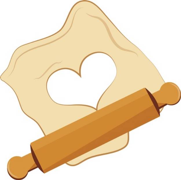 Picture of Dough Rolling Pin SVG File