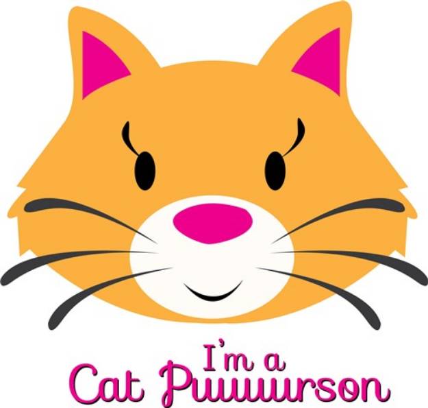 Picture of Cat Puuuurson SVG File